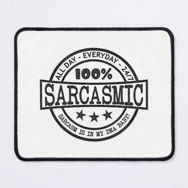 Item preview, Sarcasm is in My DNA Baby | Funny Quote Design designed and sold by RedArtsDesign.