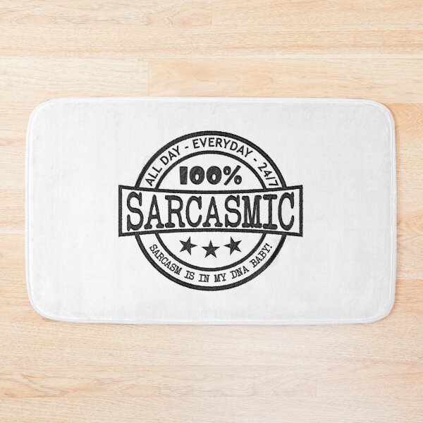 Item preview, Sarcasm is in My DNA Baby | Funny Quote Design designed and sold by RedArtsDesign.