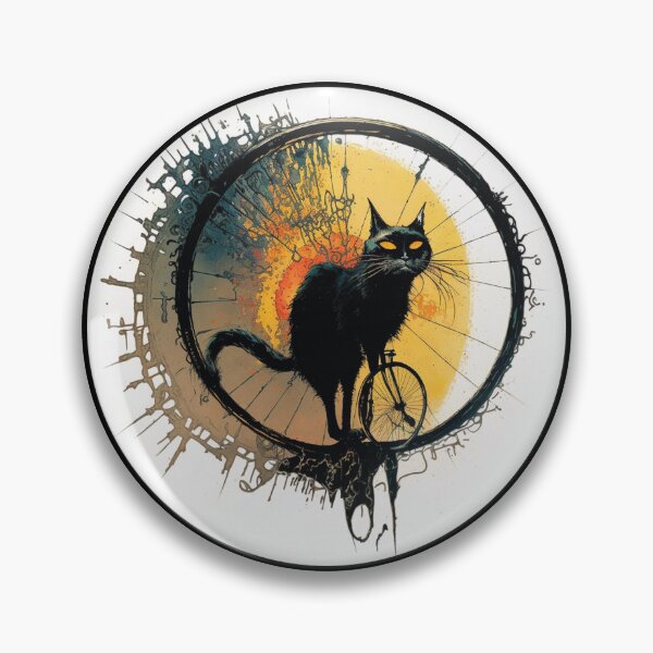 Item preview, Cat Noir #606 | Black Cat designed and sold by Black-Cats.