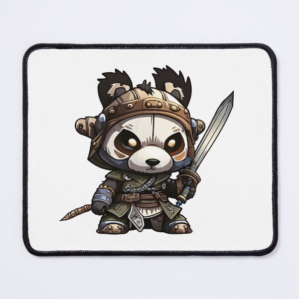 Item preview, Chibi Warrior Panda designed and sold by ToxicDisign.