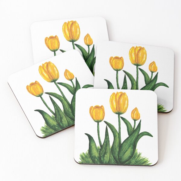 Item preview, Yellow Tulips designed and sold by thegreenartist.
