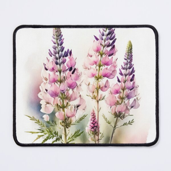 Item preview, Pink Lupine Flowers designed and sold by Vanover Designs.