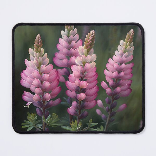 Item preview, Pink Lupine Flowers designed and sold by Vanover Designs.