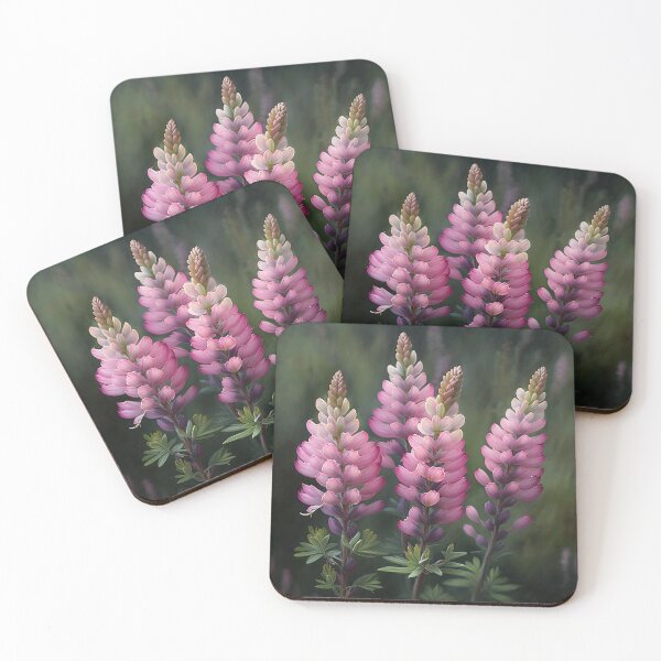 Item preview, Pink Lupine Flowers  designed and sold by Vanover Designs.