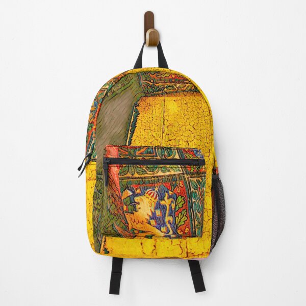 Item preview, Yellow cupboard with bag Impressionist style designed and sold by Photopat.