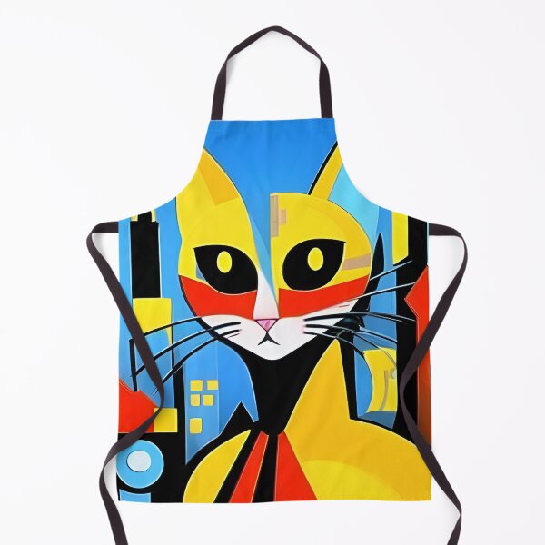 Item preview, Purrfectly Abstract designed and sold by Agunikyle.