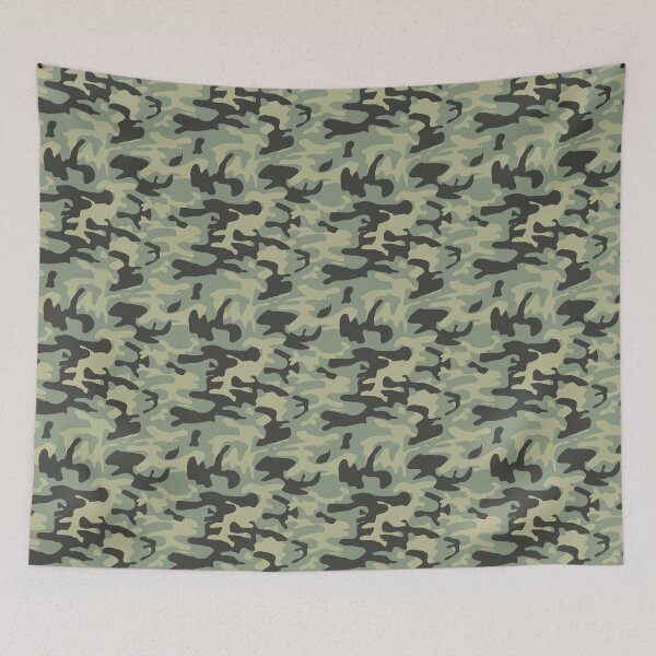 Item preview, Green Camo Army Print Pattern - Green Camouflage Design designed and sold by inspirationzgal.