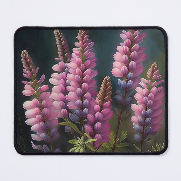 Item preview, Pink Lupine Flowers designed and sold by Vanover Designs.