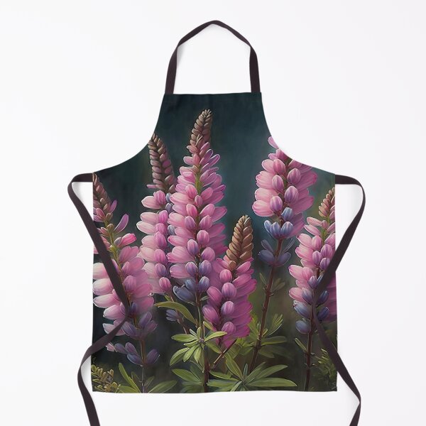 Item preview, Pink Lupine Flowers designed and sold by Vanover Designs.