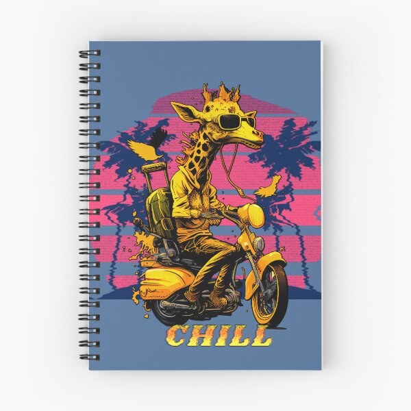 Item preview, Giraffe Riding a Scooter designed and sold by Arcult-Stickers.