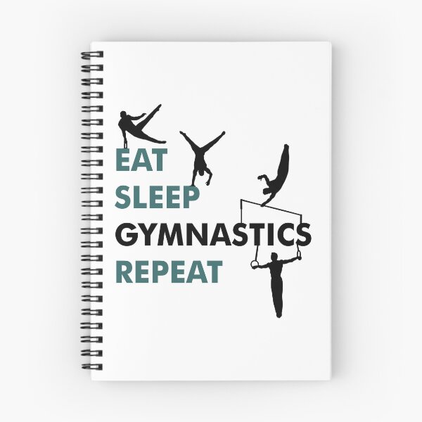 Item preview, Eat, sleep, gymnastics, repeat - gymnastics, gymnasts designed and sold by claudiasartwork.