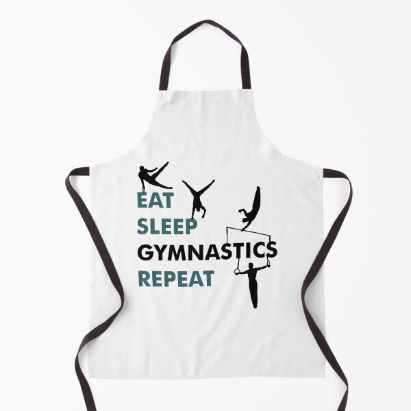 Item preview, Eat, sleep, gymnastics, repeat - gymnastics, gymnasts designed and sold by claudiasartwork.