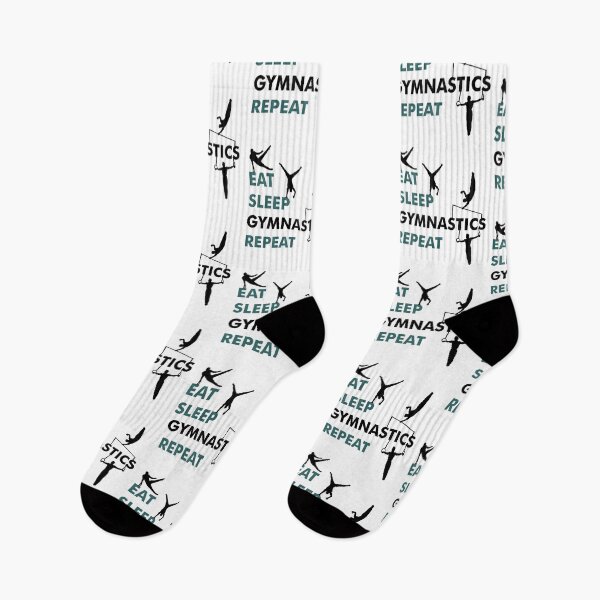 Item preview, Eat, sleep, gymnastics, repeat - gymnastics, gymnasts designed and sold by claudiasartwork.