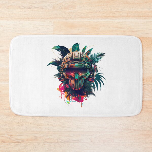 Item preview, Tropical Robot Head  designed and sold by ShadowAndSlate.