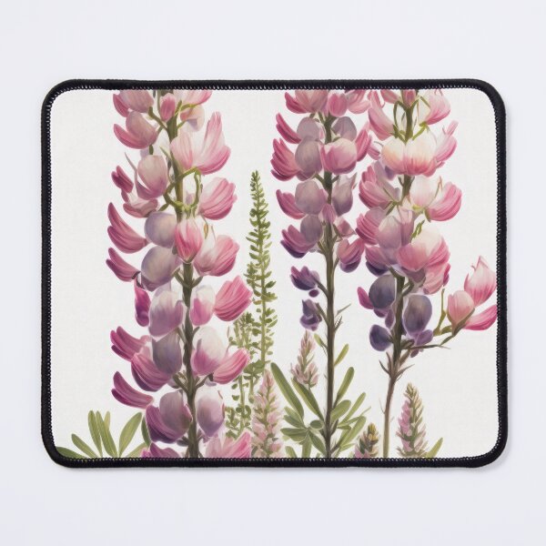 Item preview, Pink Lupine Flowers designed and sold by Vanover Designs.