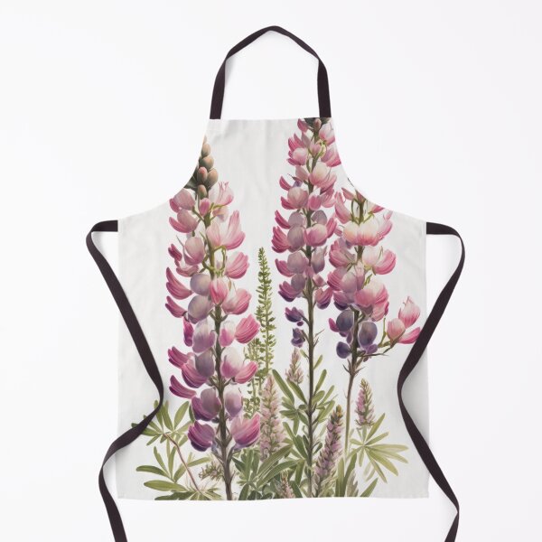 Item preview, Pink Lupine Flowers designed and sold by Vanover Designs.