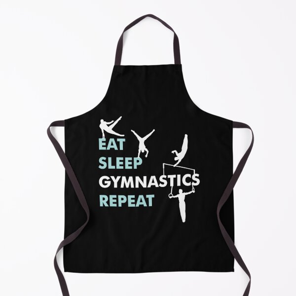 Item preview, Eat, sleep, gymnastics, repeat - gymnastics, gymnasts designed and sold by claudiasartwork.