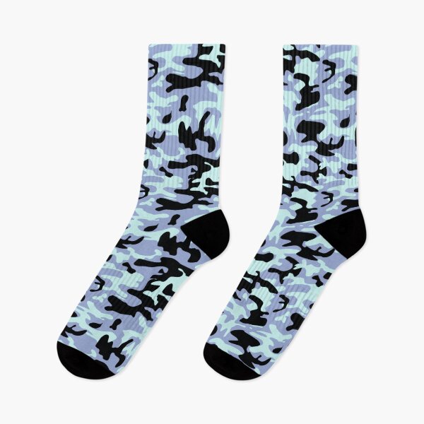 Item preview, Blue Camo Army Print Pattern - Light Blue Camouflage Design designed and sold by inspirationzgal.