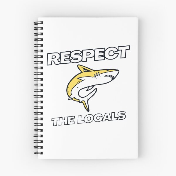 Item preview, Respect The Locals Shark designed and sold by woshgo.
