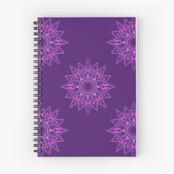 Item preview, Flower patterns purple on purple  designed and sold by Chaoticzarts.
