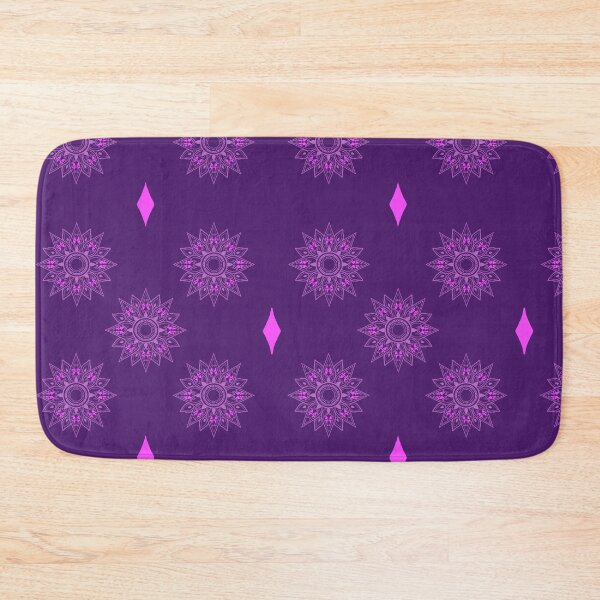 Item preview, Flower patterns purple on purple  designed and sold by Chaoticzarts.