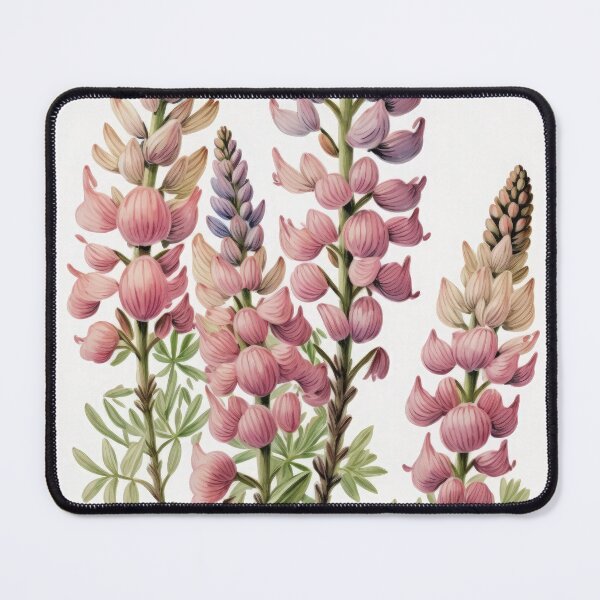 Item preview, Pink Lupine Flowers designed and sold by Vanover Designs.