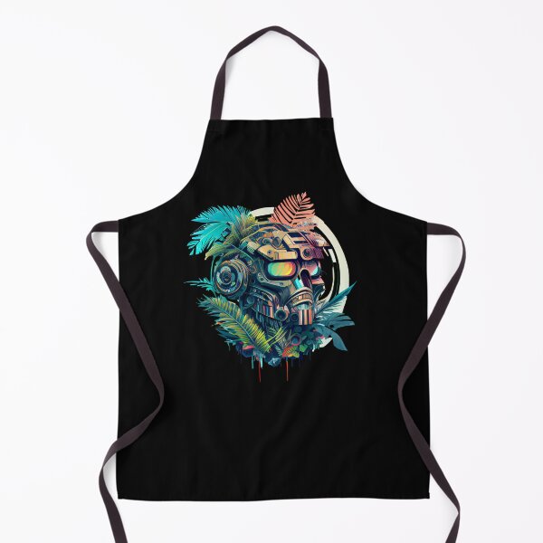 Artikelvorschau, Tropical Robot in Leaves entworfen und verkauft von ShadowAndSlate.