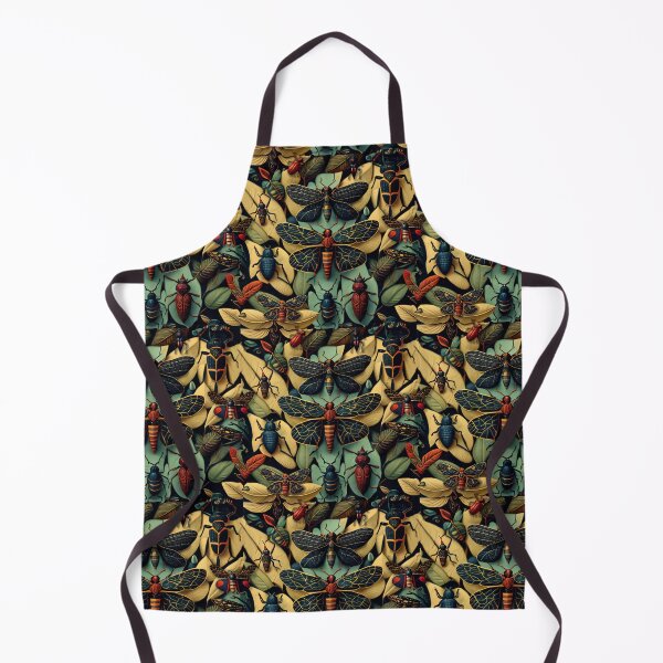 Item preview, Moths and Insects repeating pattern designed and sold by Salocin.