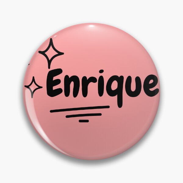 Artikelvorschau, Enrique - Singer & Music Composer Follower Pink entworfen und verkauft von 743Designs.