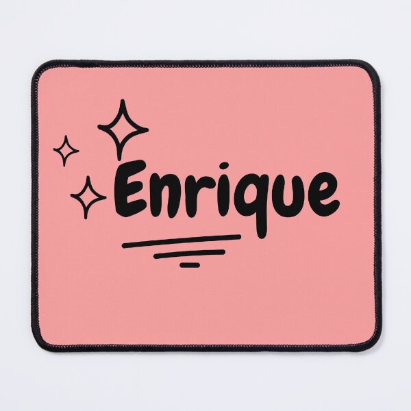Item preview, Enrique - Singer & Music Composer Follower Pink designed and sold by 743Designs.
