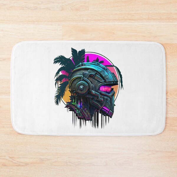 Item preview, Robot Head in the Tropics designed and sold by ShadowAndSlate.