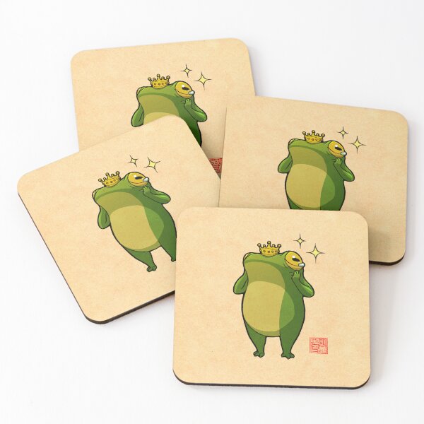Item preview, Emotional Overwhelmed Happy Frog designed and sold by DingHuArt.