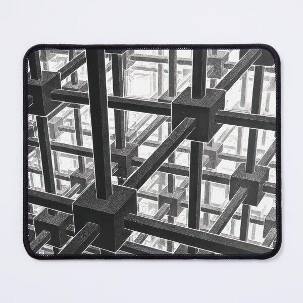 Item preview, Escher - Cubic space division designed and sold by funnypixels.