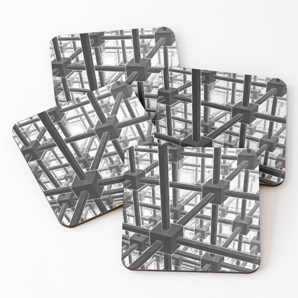 Item preview, Escher - Cubic space division designed and sold by funnypixels.