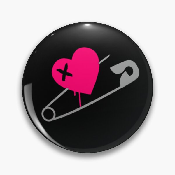 Item preview, Safety Pin Heart designed and sold by N0X-LUPUS.