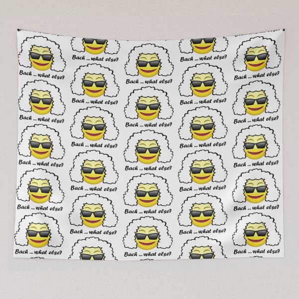 Item preview, Johann Sebastian Bach Emoji (Smilie) designed and sold by Bach4you.
