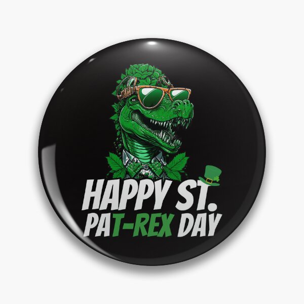 Item preview, Happy St PaT-Rex Dinosaur Saint Patrick's Day Boys designed and sold by Cheeeeky.
