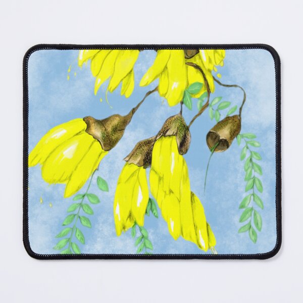 Item preview, kowhai on clouds designed and sold by carole hirst.