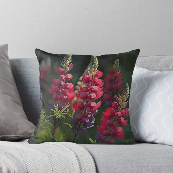 Item preview, Red Lupine Flowers  designed and sold by Vanover Designs.