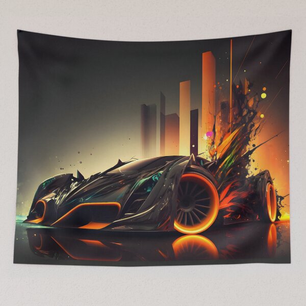 Aperçu de l'œuvre Hypercar Concept créée et vendue par liligo-art.