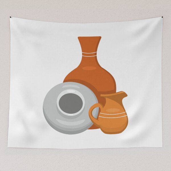 Item preview, Pottery Art: Creative Expressions in Clay designed and sold by ShubhankarK.