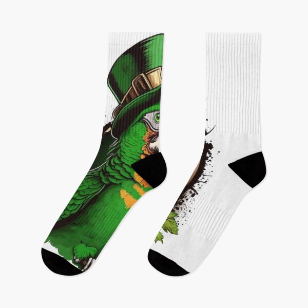 Item preview, st patricks day parrot designed and sold by Handrixx.