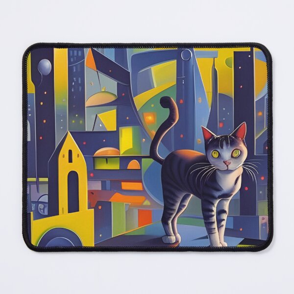 Item preview, Whisker Wonderland: An Abstract Feline Fantasy designed and sold by Agunikyle.