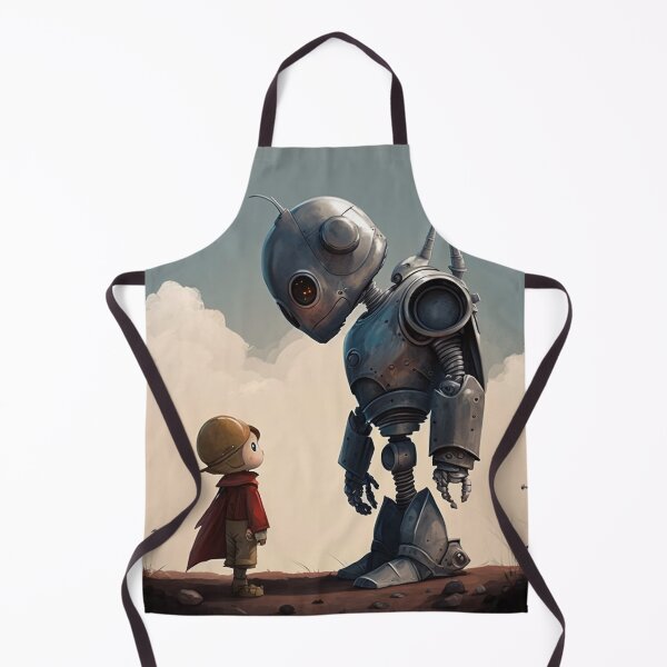 Item preview, A little boy and his robot friend 3 designed and sold by elmindo.
