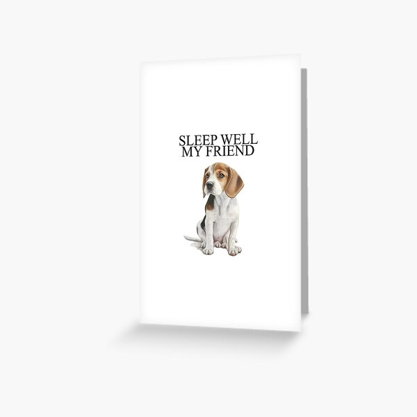 Artikel-Vorschau von Schlaf gut, mein Freund, weiß glänzende Tasse, Gedenkbecher – Geschenk zum Gedenken an den Tod eines Hundes, Ideen zum Gedenken an Hunde, Zitate zum Gedenken an Hunde, designt und verkauft von MovieSetStories.