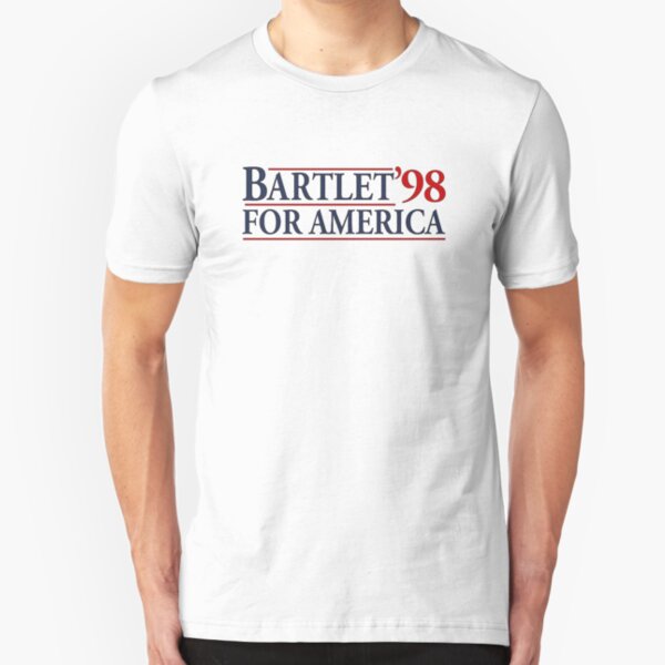 West Wing Bartlet For America 1998 Slim Fit T-Shirt