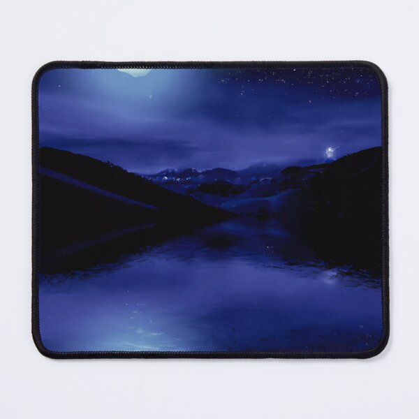 Item preview, Lake with moonlight designed and sold by Helleradi.