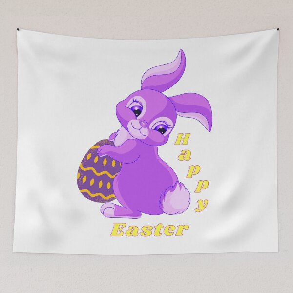 Item preview, Easter Bunny Carrying Easter Egg Funny Saying Happy Easter Graphic  designed and sold by StarStudio360.
