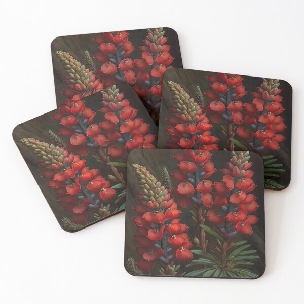 Item preview, Red Lupine Flowers  designed and sold by Vanover Designs.