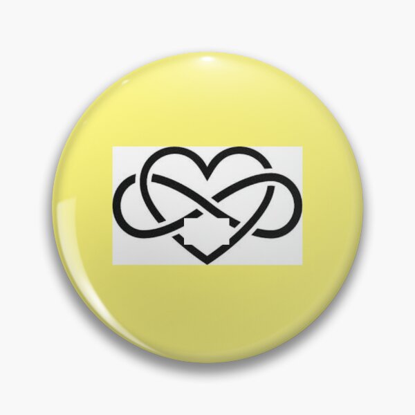 Item preview, Infinity - In Love - Gold (Butter Color) designed and sold by 743Designs.